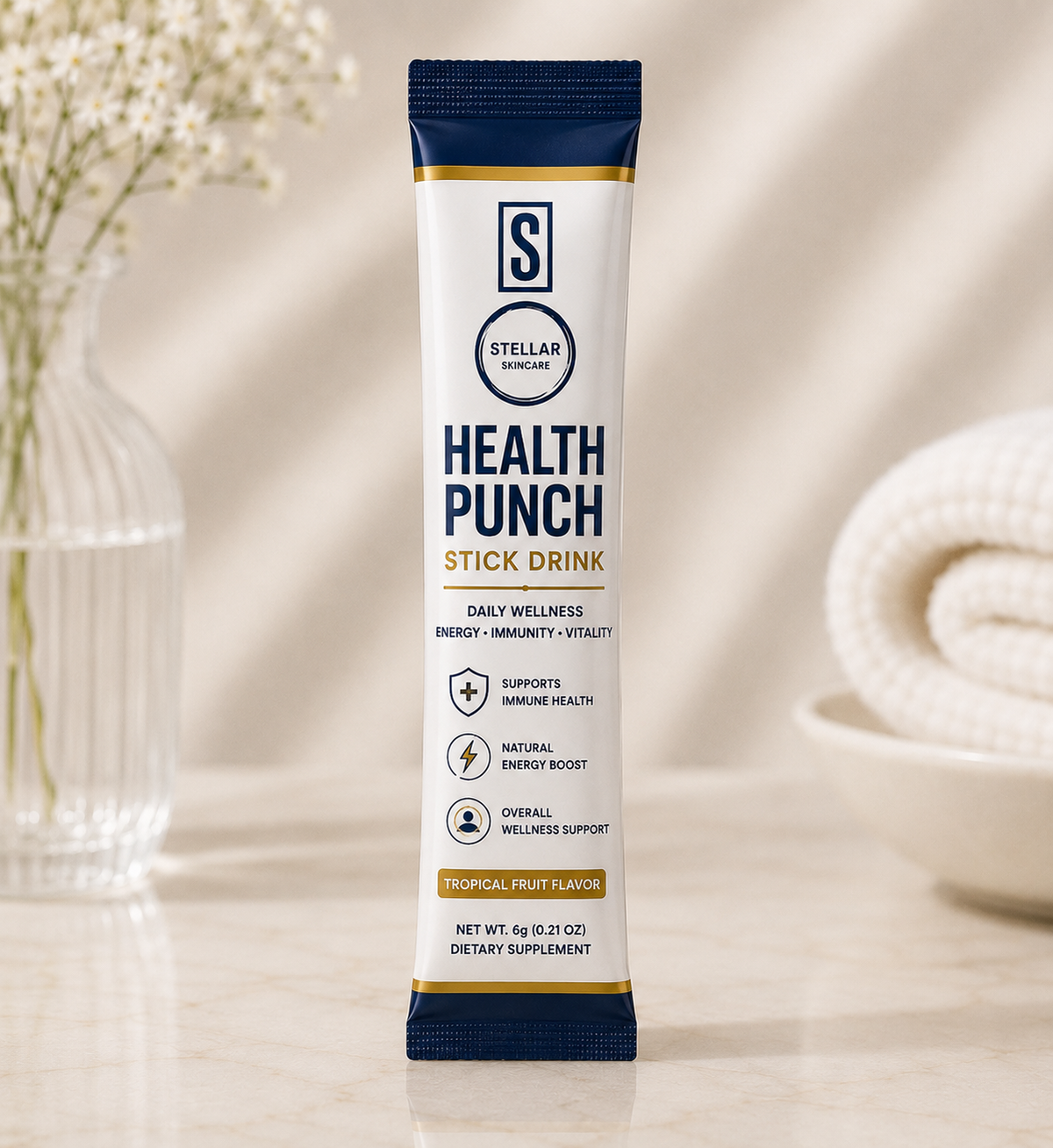 Health punch stick drink Main image